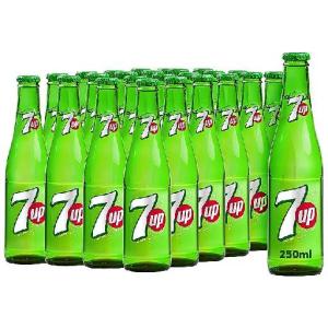 7UP Glass Bottle 250 ml × 24 – Carton