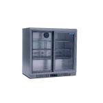 Bancool Back‑Bar Glass Door Chiller – 2 Doors (Sliding) – Stainless – Model 210