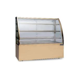 Bancool Pastry Display – Curved – Gold – 1.8 m