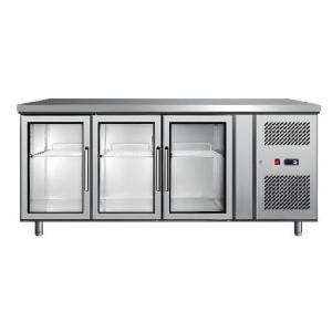Bancool Under‑Counter Glass Door Back‑Bar Chiller – 3 Doors