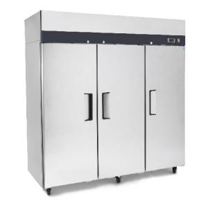Bancool Triple Door Upright Refrigerator – Stainless – Model 75