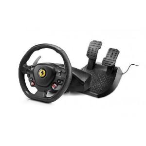 Ferrari Black Racing Wheel with Pedals