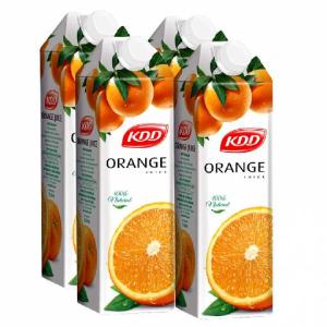 KDD Orange Juice 1L x12 - Carton