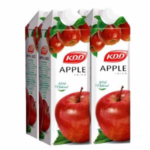KDD Apple Juice 1 L × 12 – Carton