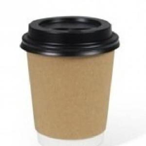 Kraft Paper Cup Lid 4 oz × 1000 – Carton
