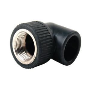 KTP PPR Elbow with Female Insert Black