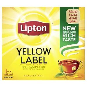 Lipton Black Tea 20 g × 100 Bags – Box