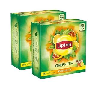 Lipton Green Tea Lemon 100 Bags × 12 – Carton