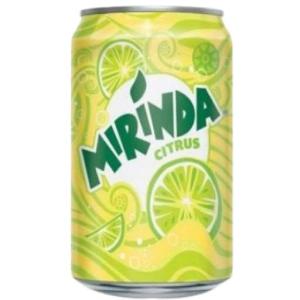Mirinda Citrus Can 320 ml × 24 – Carton