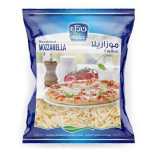 Nadec Shredded Mozzarella Cheese – 200g
