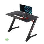 Z‑Shape Gaming Desk Black Carbon