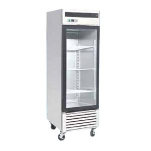 Stainless Steel Glass Door Chiller – Upright