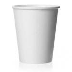 White Paper Cups 8 oz × 500 – Carton